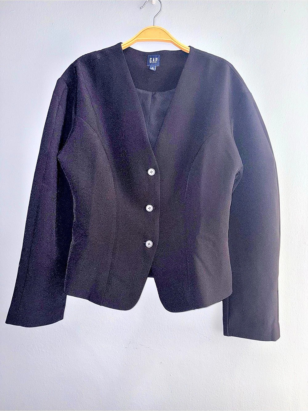 Gap Black Blazer Size Medium - Picture 4 of 13